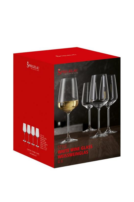 Spiegelau Style Set of 4 White Wine Glasses 4