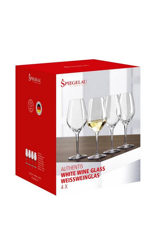 Spiegelau Authentis Set of 4 White Wine Glasses 4