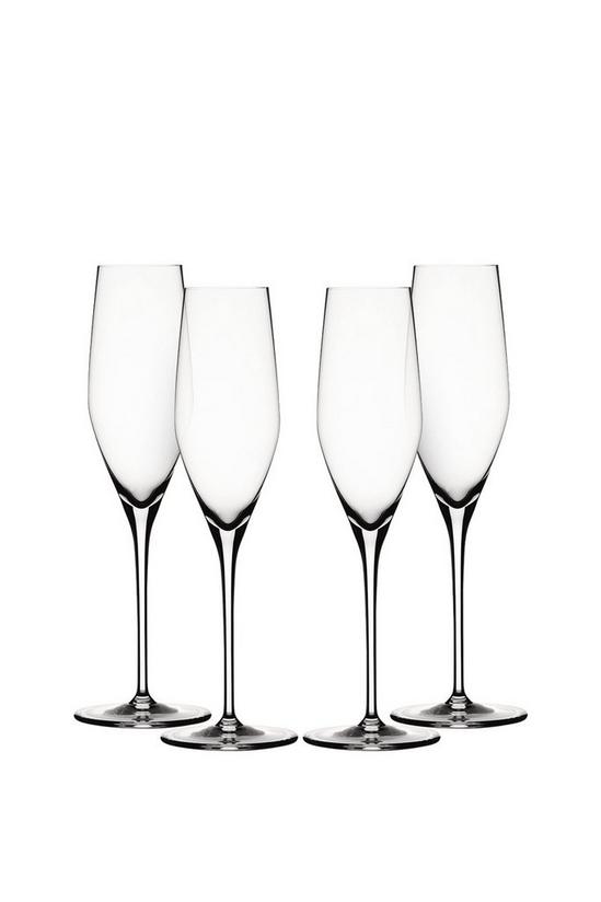 Spiegelau Authentis Set of 4 Champagne Glasses 2
