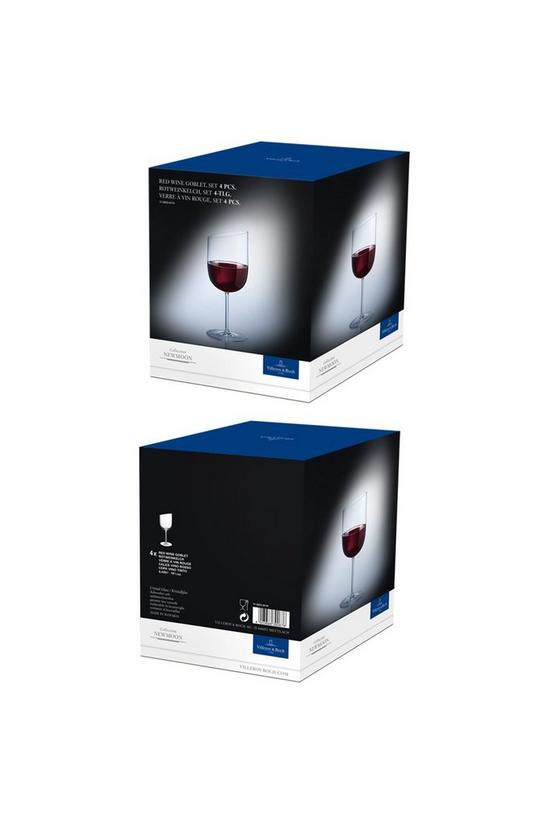 Villeroy & Boch 'NewMoon' Set of 4 Red Wine Glasses 3