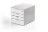 Durable VARICOLOR MIX SAFE Lockable Desktop Organiser 4 Drawer Storage | A4+ thumbnail 2