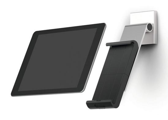 Durable Aluminium Tablet Holder iPad Wall Arm Mount | Lockable & Rotatable 3