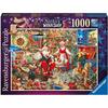 Ravensburger Santa's Workshop 1000 Piece Jigsaw Puzzle thumbnail 1