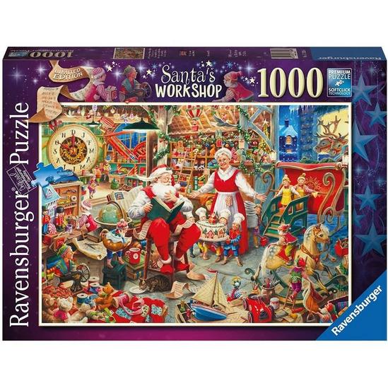 Ravensburger Santa's Workshop 1000 Piece Jigsaw Puzzle 1