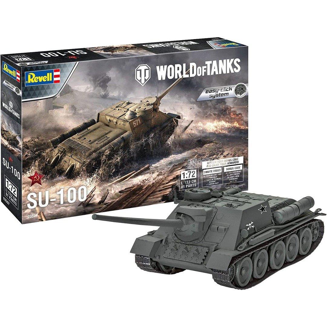 Su 100 World Of Tanks 1:72 Scale