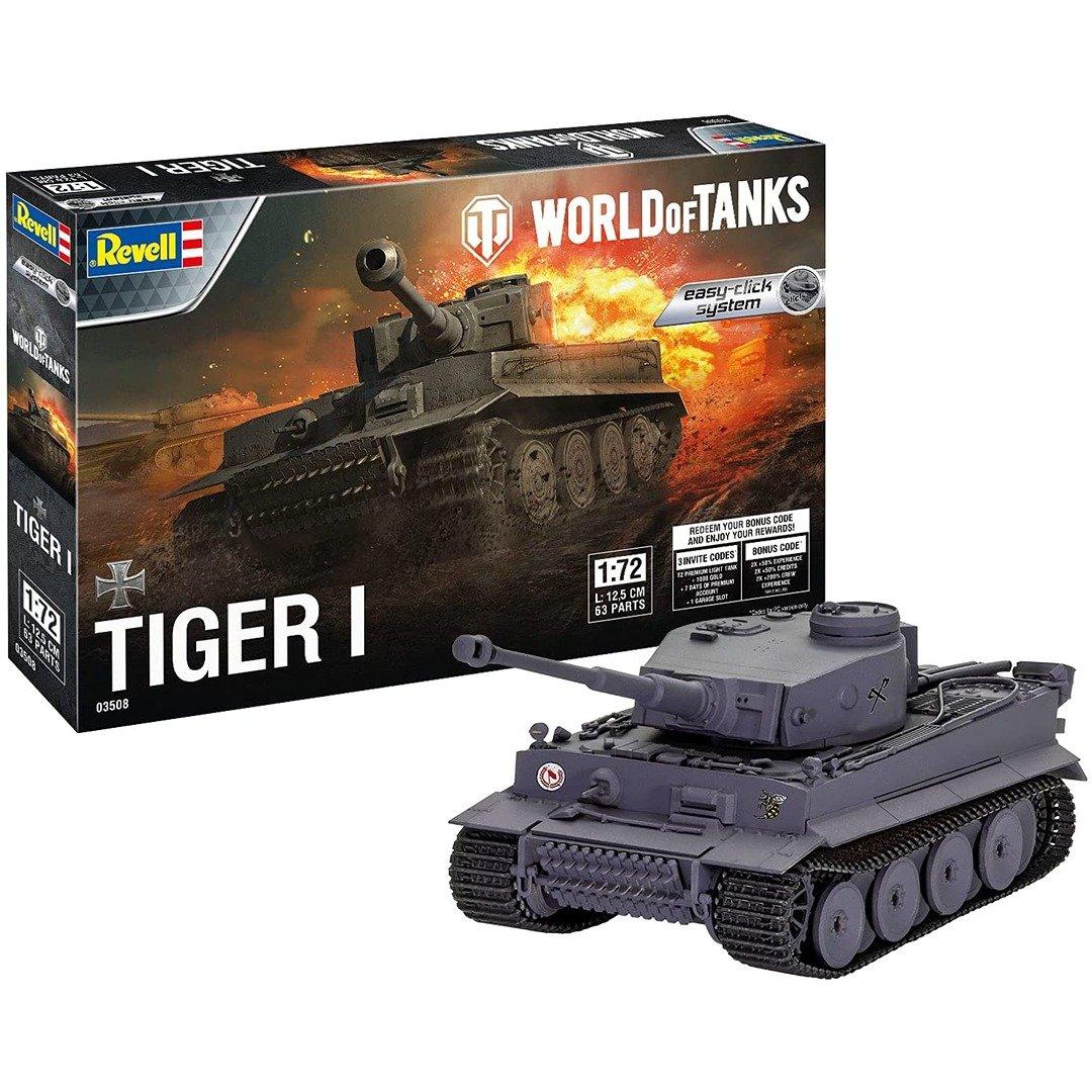 1:72 Tiger I World of Tanks Model Kit