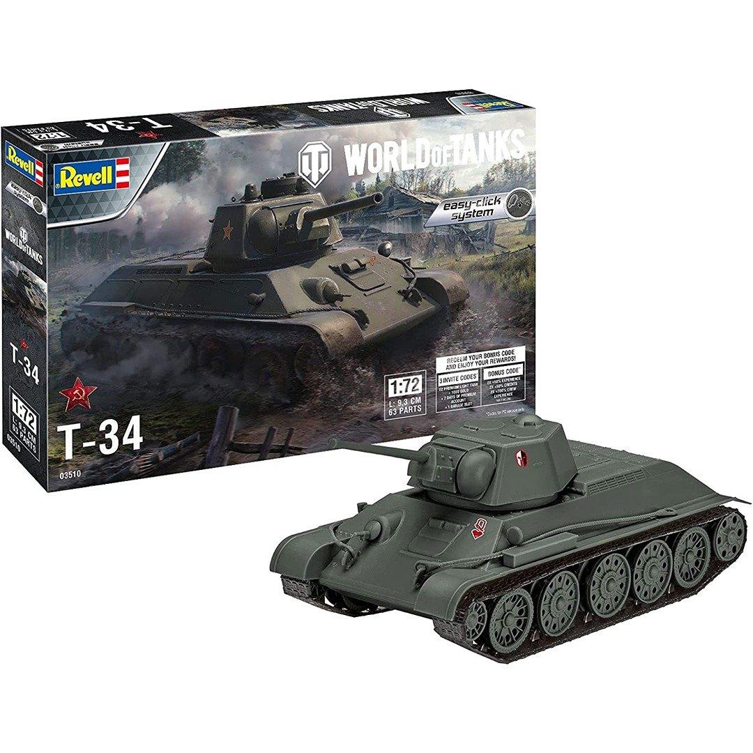 T 34 World Of Tanks 1:72 Scale