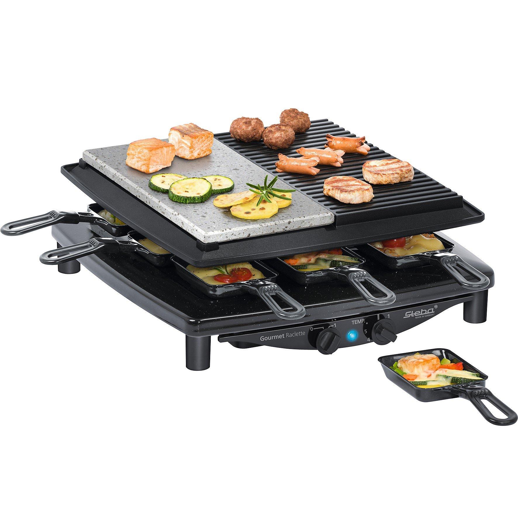 Steba RC-4-PLUS Premium Quality Electric Raclette for 6 people