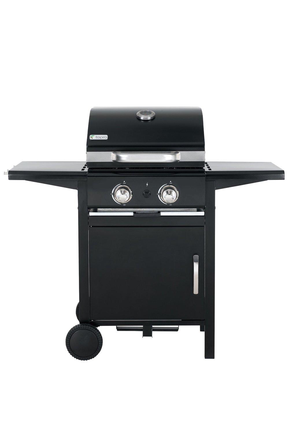 Mayfield Outdoor 2 Burner Gas BBQ Grill
