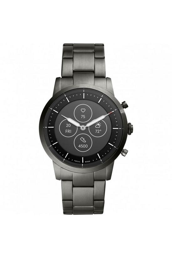 Fossil Smartwatches Collider Hybrid Smartwatch Hr Stainless Steel Hybrid Watch - Ftw7009 1