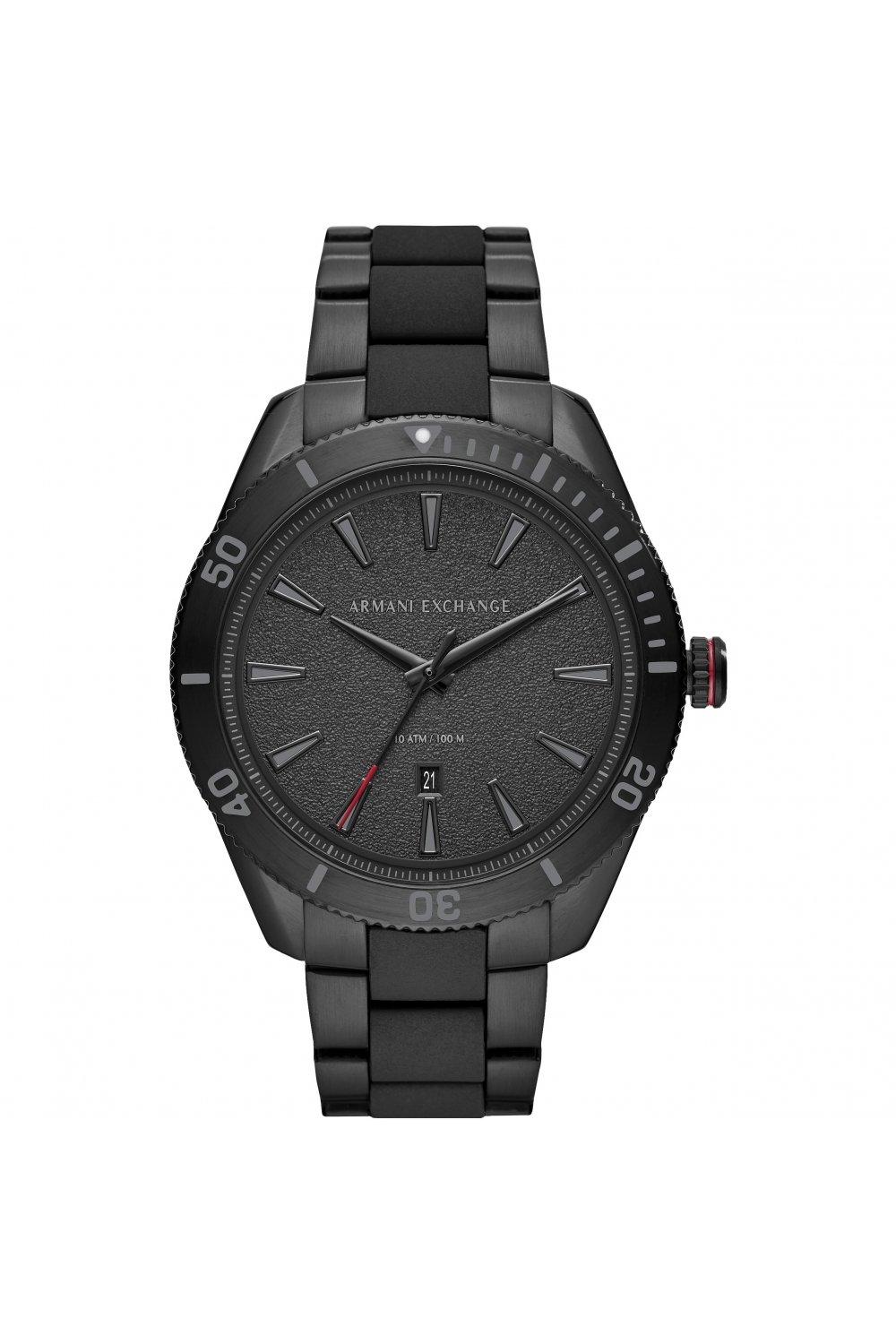 stainless steel fashion analogue quartz watch - ax1826