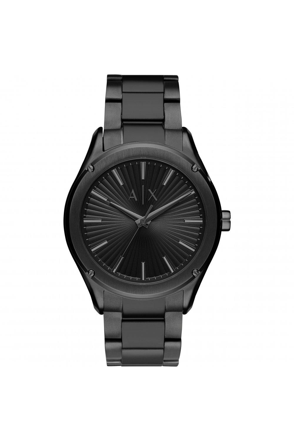 stainless steel fashion analogue quartz watch - ax2802