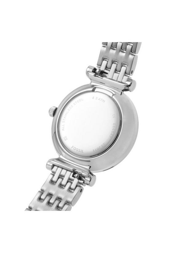 Fossil Carlie Mini Stainless Steel Fashion Analogue Quartz Watch - ES4647 4