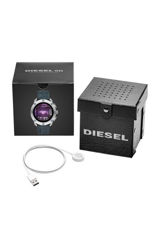 Diesel On Axial Stainless Steel Digital Quartz Wear Os Watch - Dzt2015 5
