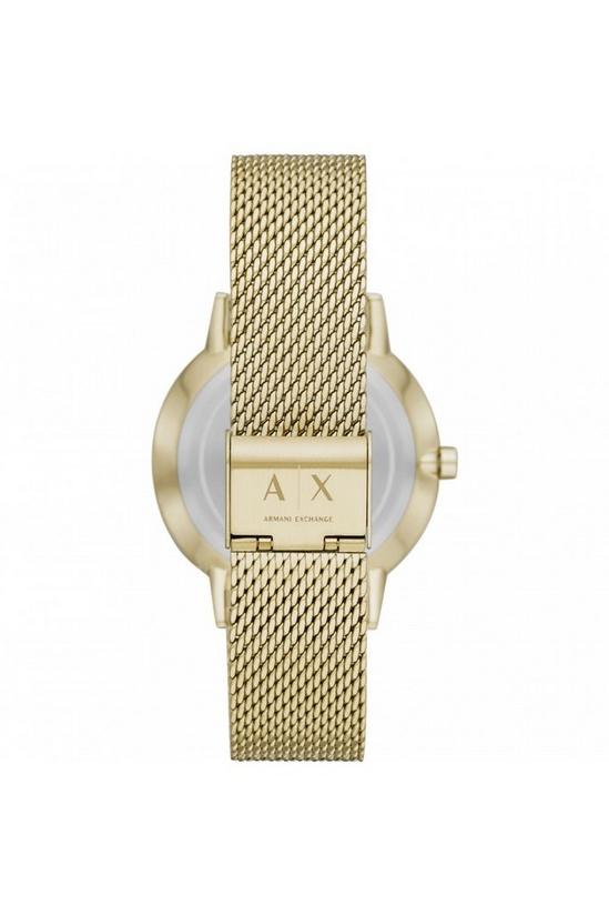 Armani Exchange 'Cayde' Gold Plated Stainless Steel Fashion Analogue Quartz Watch - AX2715 3