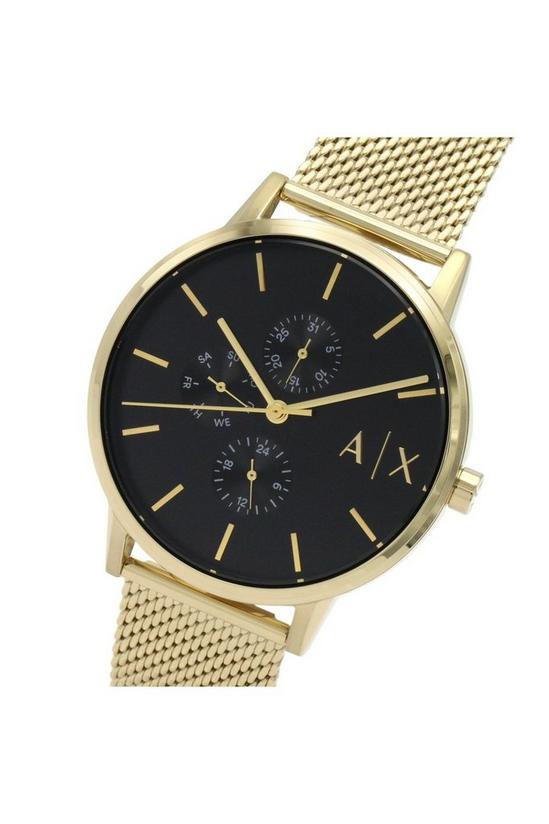 Armani Exchange 'Cayde' Gold Plated Stainless Steel Fashion Analogue Quartz Watch - AX2715 5