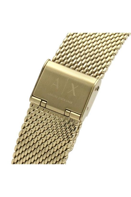 Armani Exchange 'Cayde' Gold Plated Stainless Steel Fashion Analogue Quartz Watch - AX2715 6