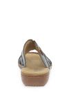 Rieker 'Roman' Leather Rouched Slip On Mules thumbnail 4
