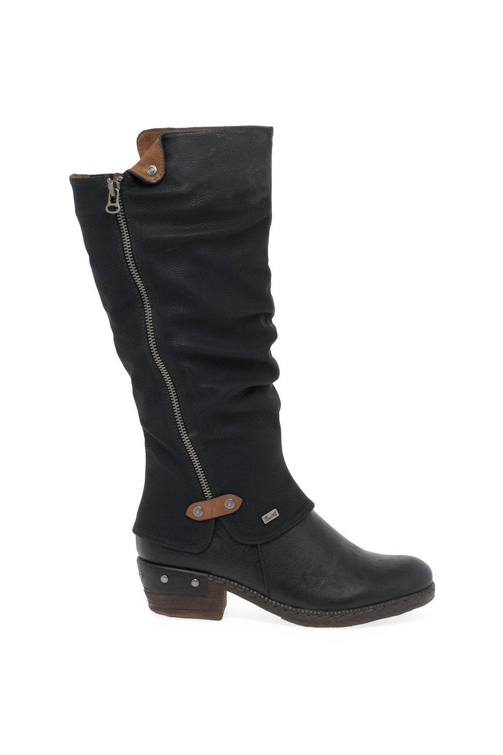 Rieker Women's 'Sierra' Long Boots|Size: 4|black