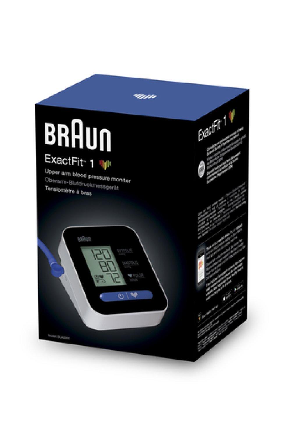 Braun Exact Fit 1 Upper Arm Blood Pressure Monitor