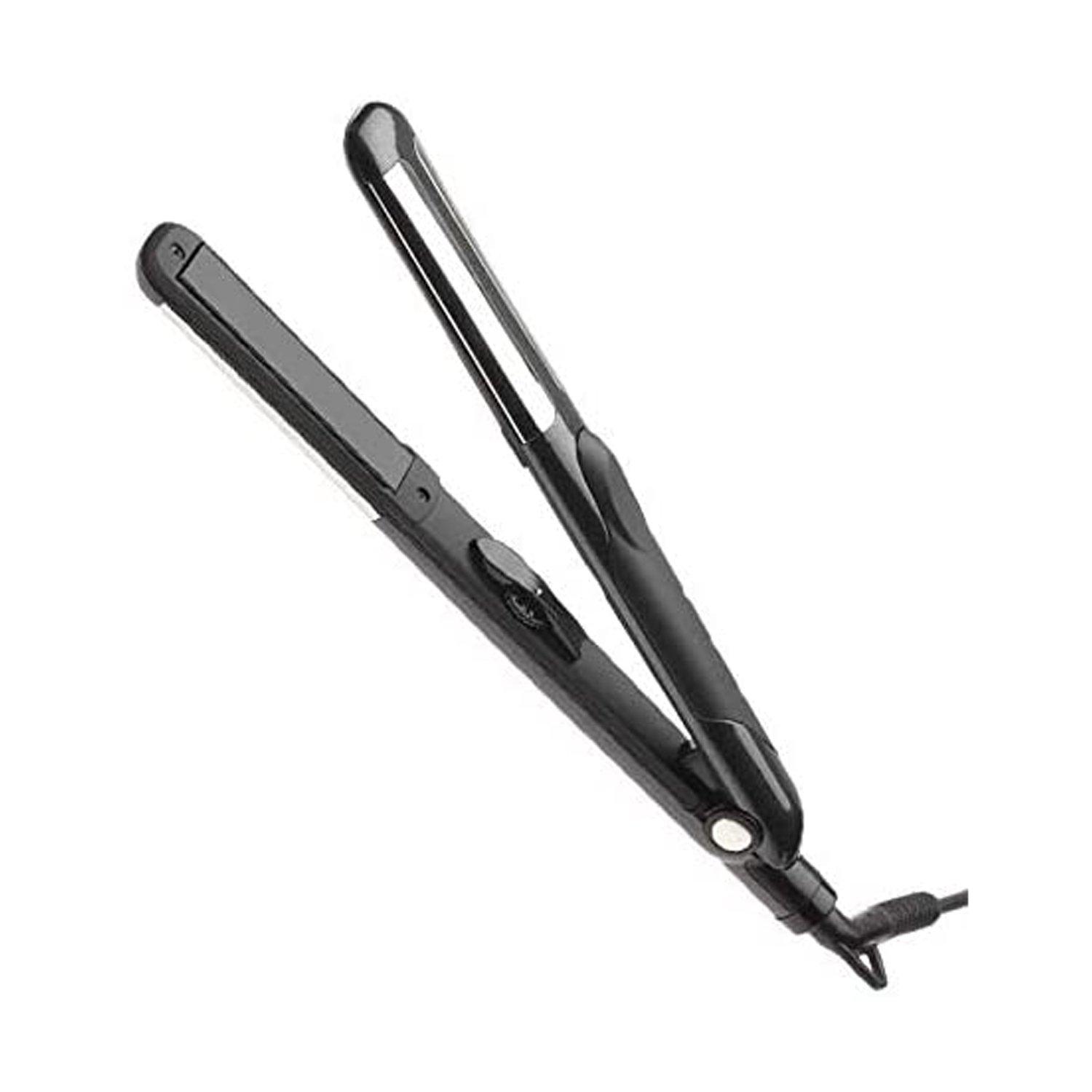 Flat Curve Straightener & Curler Black Multi-Tool
