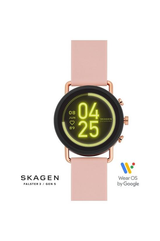 Skagen Connected Falster Stainless Steel Digital Quartz Wear Os Watch - Skt5205 2