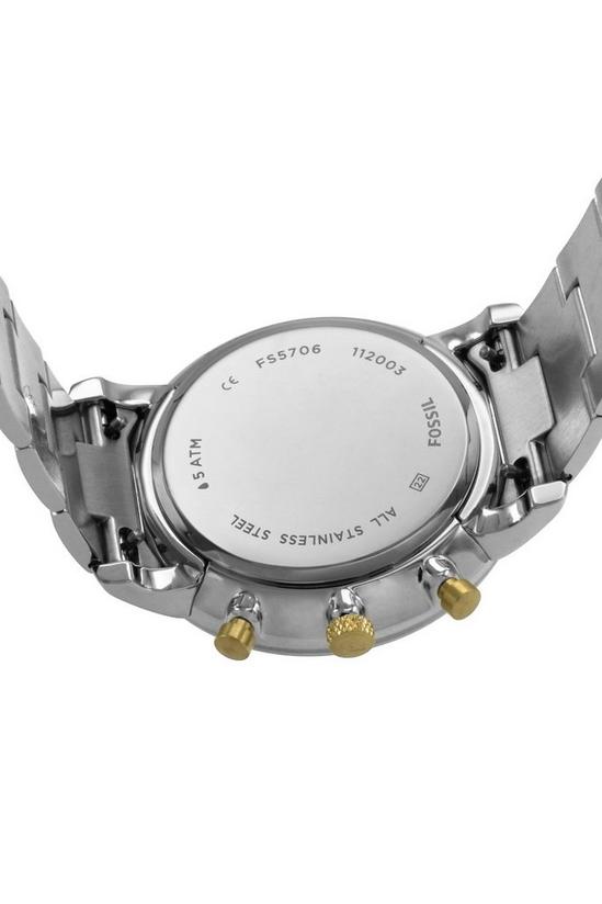 Fossil 'Neutra' Stainless Steel Fashion Analogue Quartz Watch - FS5706 4