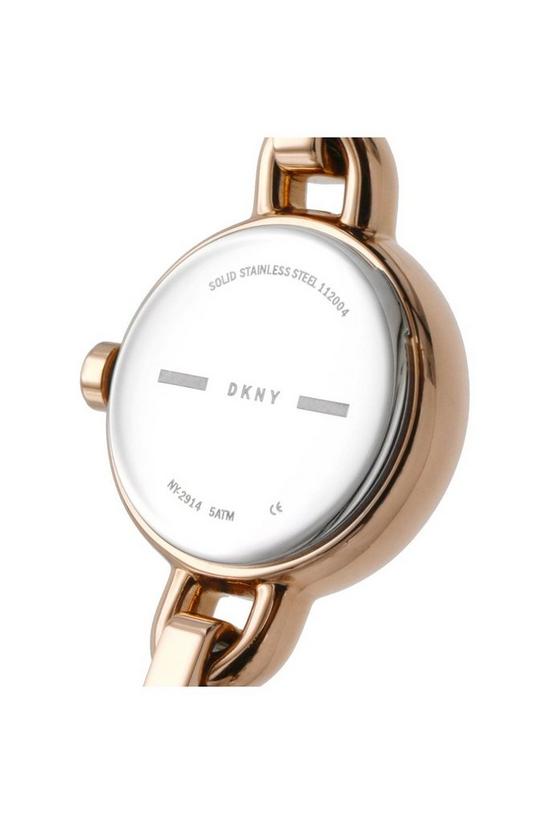 DKNY Round Uptown Stainless Steel Fashion Analogue Quartz Watch - Ny2914 5