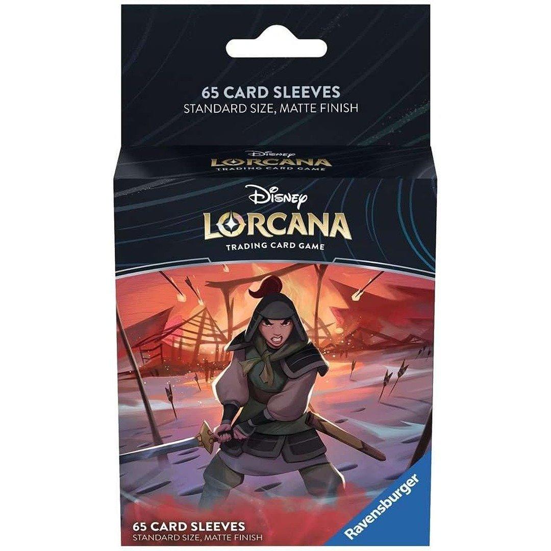 Lorcana TCG 65 Card Sleeves Mulan
