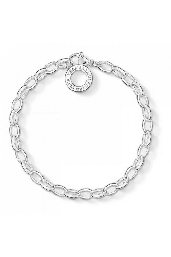 THOMAS SABO Jewellery Charm Club Charm Sterling Silver Bracelet - X0031-001-12-L 1