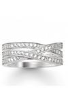 THOMAS SABO Jewellery Eternity Sterling Silver Ring - Tr2012-051-14-54 thumbnail 1