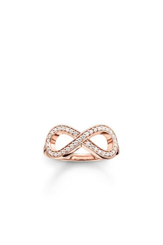 THOMAS SABO Jewellery 'Glam & Soul Infinity' Sterling Silver Ring - TR2014-416-14-52 1