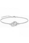 THOMAS SABO Jewellery Glam & Soul Sterling Silver Bracelet - A1551-051-14-L19.5V thumbnail 1
