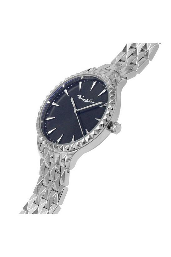 THOMAS SABO Stainless Steel Fashion Analogue Quartz Watch - WA0319-201-203-38MM 4