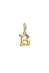 THOMAS SABO Jewellery Letter B Gold Plated Sterling Silver Charm - 1608-414-39 thumbnail 1