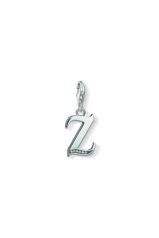 THOMAS SABO Jewellery Letter Z Sterling Silver Charm - 1606-643-21 1