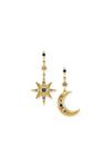 THOMAS SABO Jewellery Star And Moon Sterling Silver Earrings - H2025-959-7 thumbnail 1