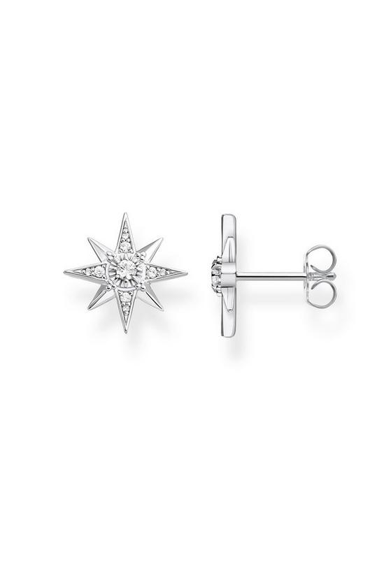 THOMAS SABO Jewellery Zirconia Magic Stars Studs Sterling Silver Earrings - H2081-051-14 1