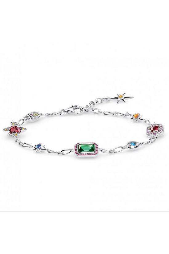 THOMAS SABO Jewellery 'Silver Lucky Charms' Sterling Silver Bracelet - A1914-348-7-L19V 1