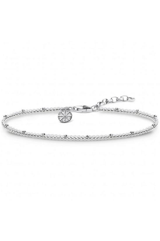 THOMAS SABO Jewellery Silver Kharma Wheel Bracelet Bracelet - Ka0007-001-21-L19V 1