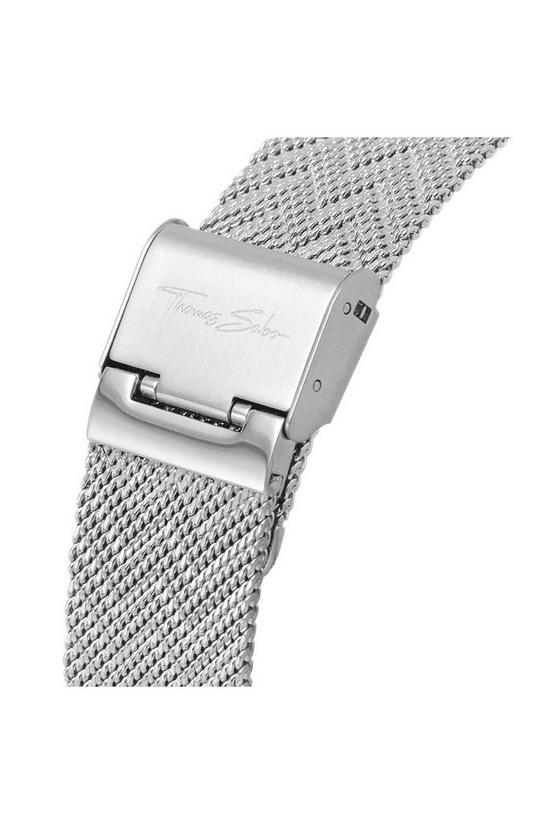 THOMAS SABO Rebel At Heart Stainless Steel Fashion Watch - Wa0366-201-215-42Mm 4
