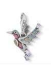 THOMAS SABO Jewellery Colourful Hummingbird Sterling Silver Charm - 1826-845-7 thumbnail 1