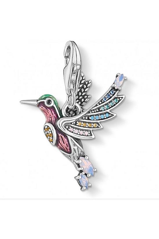 THOMAS SABO Jewellery Colourful Hummingbird Sterling Silver Charm - 1826-845-7 1
