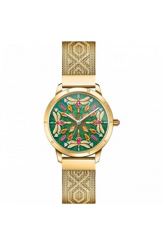 THOMAS SABO Green Dragonfly Watch Fashion Analogue Watch - Wa0369-264-211-33Mm 1