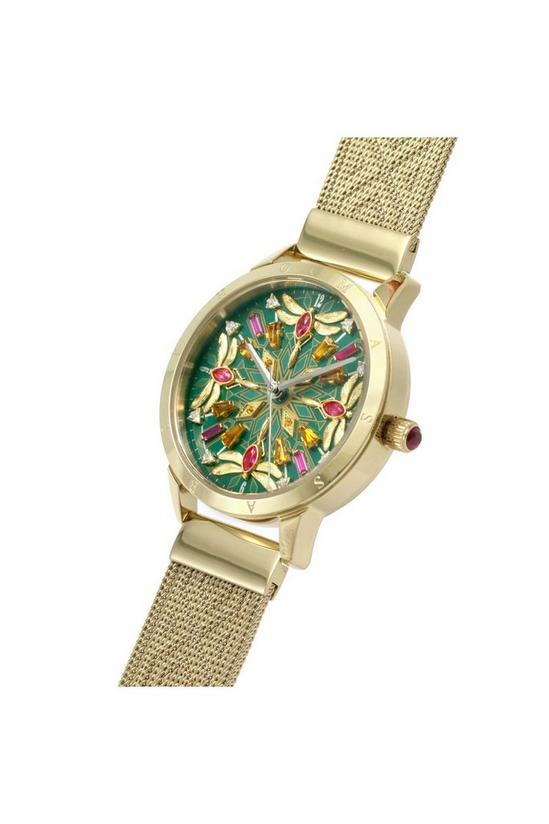 THOMAS SABO Green Dragonfly Watch Fashion Analogue Watch - Wa0369-264-211-33Mm 6