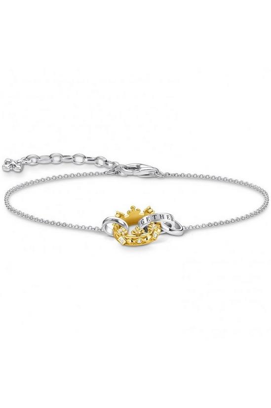 THOMAS SABO Jewellery Glam & Soul Sterling Silver Bracelet - A1982-849-14-L19V 1