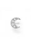 THOMAS SABO Jewellery Single Moon Stud Sterling Silver Singular Earring - H2133-051-14 thumbnail 1