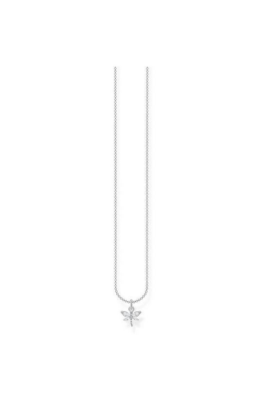 THOMAS SABO Jewellery Zirconia Butterfly Sterling Silver Necklace - Ke2097-051-14-L45V 1
