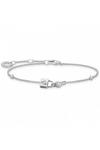 THOMAS SABO Jewellery Charm Club Sterling Silver Bracelet - A2040-051-14-L19V thumbnail 1