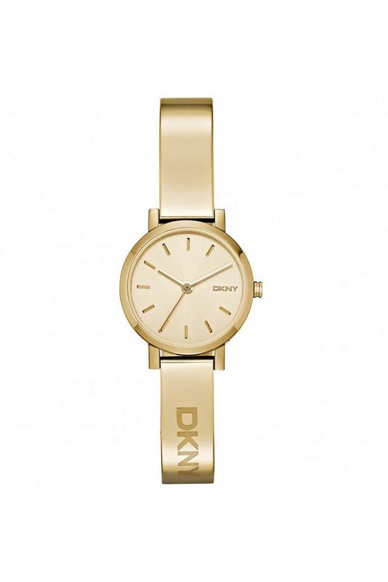 DKNY Soho Pvd Gold Plated Fashion Analogue Quartz Watch - Ny2307 1